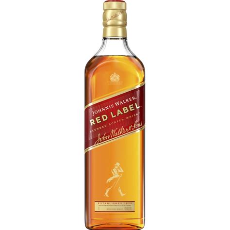 Johnnie Walker Red Label Blended Scotch Whiskey (1 Litre).